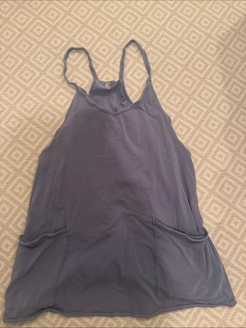 Navy free people romper